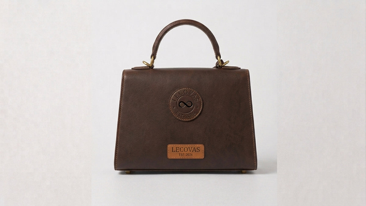 Classic Leather Top-Handle Handbag