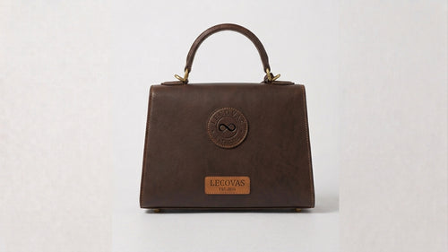Classic Leather Top-Handle Handbag