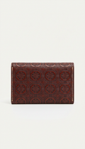 Embossed Leather Wallet with RFID Lining